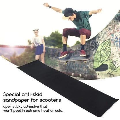 Skateboard Deck Sandpaper Grip Tape Skating Board Longboard Sandpaper Griptape Skating Board Sticker Professional