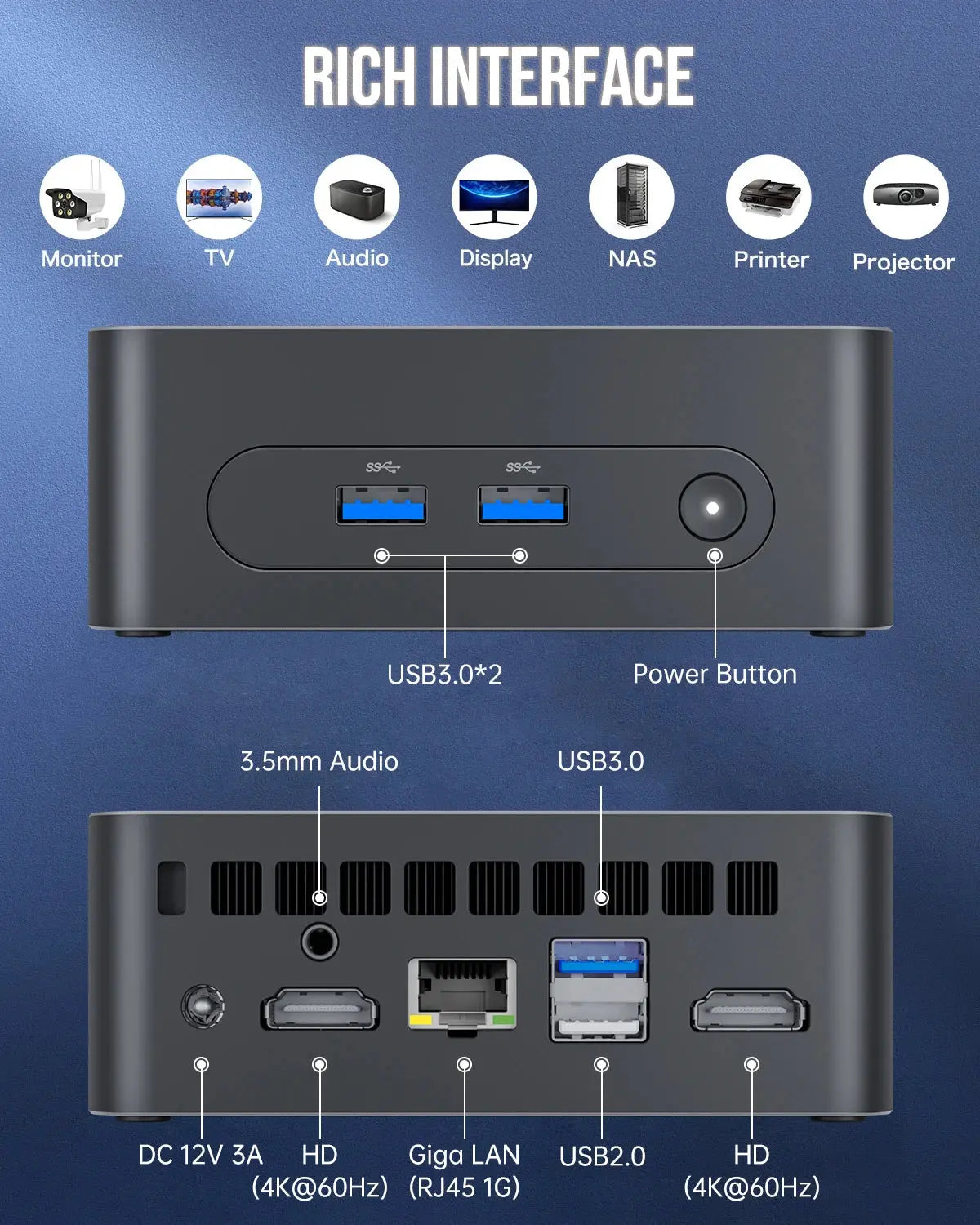 SOYO M2 PLUS 2  Mini PC Intel Alder Lake N100 Windows 11 Pro MiniPC 16GB DDR4  512GB PCIe M.2 SSD WiFi 5 BT5.0 Desktop Computer - ALPENZO