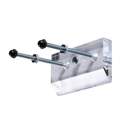Skateboard Wall Mount Longboard Deck Hanger Display Stand Transparent Acrylic Indoor Floating Skateboard Storage Holder Rack