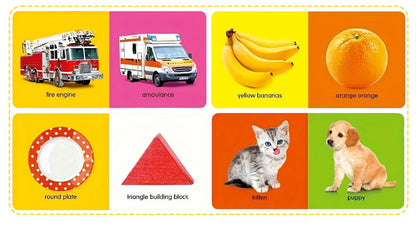 0-2 Years English Children Cognitive Books Children's Enlightenment Books Children's Early Education Books Gifts ALPENZO