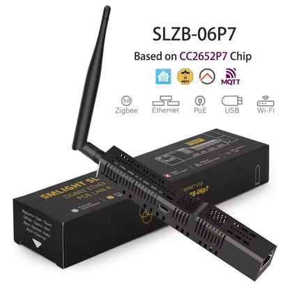 SMLIGHT SLZB-06 – A Zigbee 3.0 to Ethernet, USB, and WiFi adapter with PoE support, works with Zigbee2MQTT, ZHA,Home Assistant - ALPENZO