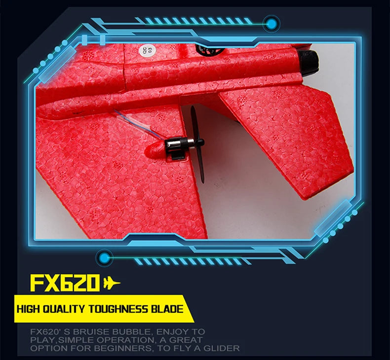 RC Foam Aircraft SU-35 Plane 2.4G Radio Control Glider Remote Control Fighter Plane Glider Airplane Foam Boys Toys for Children ALPENZO