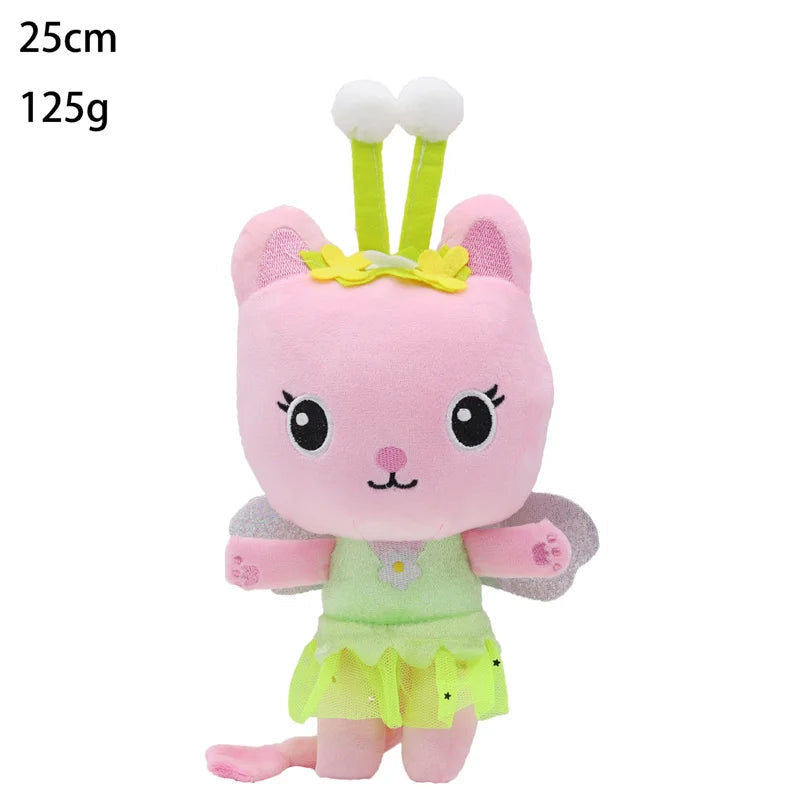 Newest 8 Stlyes Gabby Dollhouse Plush Toy Mercat Cartoon Stuffed Animals Mermaid Cat Plushie Doll Kids Birthday Christams Gifts ALPENZO