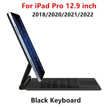 Magic Keyboard for iPad Pro 11 12.9 Air 4 Air 5 for iPad 10th Generation Pro 12.9 6th 5th 4th 3rd Gen Smart Cover Magnetic Case - ALPENZO
