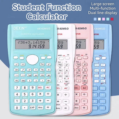 Multifunctional Scientific Calculator Student Simple Portable Big Screen Function Calculator Stationery School Office Supplies ALPENZO
