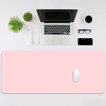 PU Leather Desk Pad with Suede Base, Multi-Color Non-Slip Mouse Pad, Waterproof Desk Writing Mat, Large Desk Blotter Protector ALPENZO