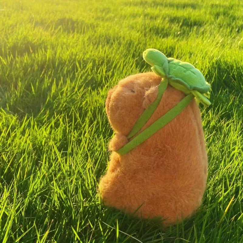 23cm Capybara Plush Simulation Capibara Anime Fluffty Toy Cute Doll Stuffed Animals Soft Doll Plush Christmas Thanksgiving Gift ALPENZO