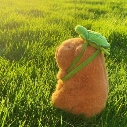 23cm Capybara Plush Simulation Capibara Anime Fluffty Toy Cute Doll Stuffed Animals Soft Doll Plush Christmas Thanksgiving Gift ALPENZO