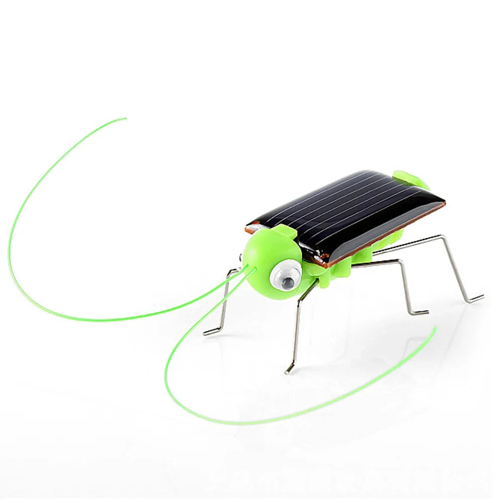 Solar Grasshopper Toy Puzzle Children Selected Gift Simulation Insect Gift Boys And Girls Science Education Funny Moving Toy Kid ALPENZO