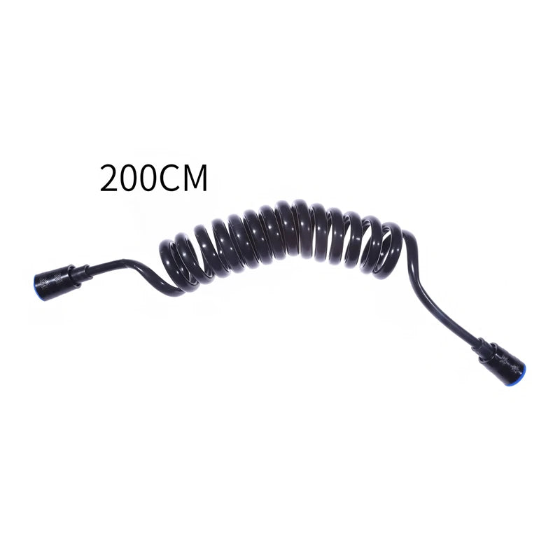Spring Shower Nozzle Sprinkler Hose Soft Hoses Flexible Telescopic Tube Toilet Bidet Spray Pipe 1.5M/2M - ALPENZO