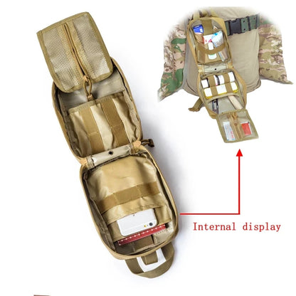 Tactical First Aid Kit Medical Kit Emergency Outdoor Military Hunting Vehicle Camping Survival Tool Military Edc Bag