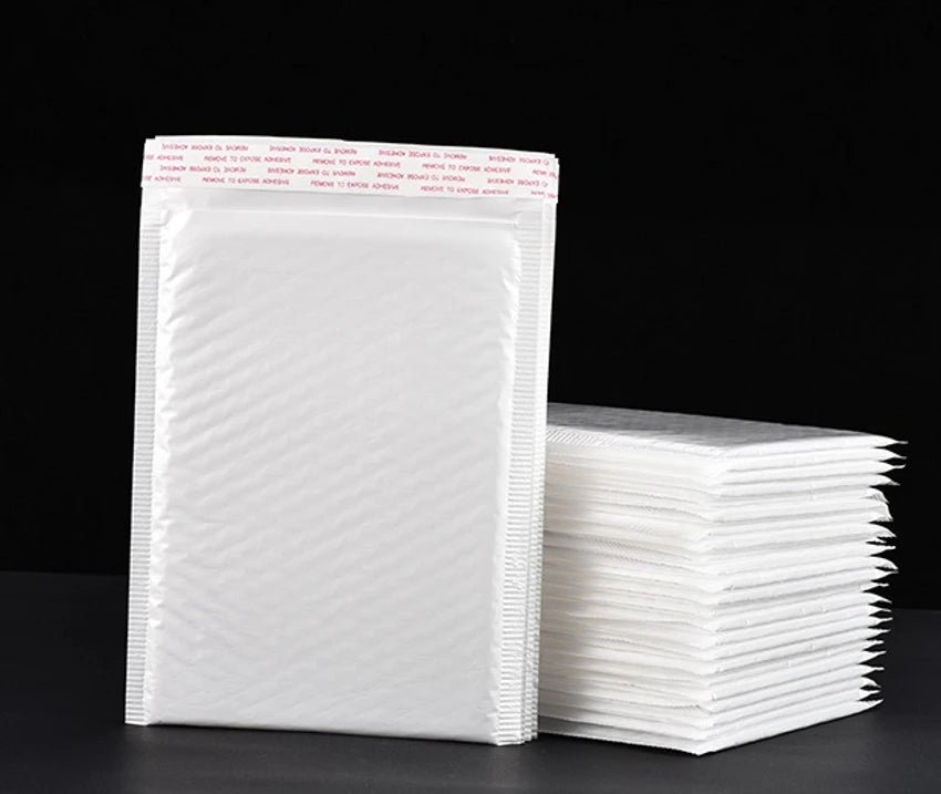10-50Pcs Bubble Envelopes White Foam Shipping Bags Poly Bubble Mailers Pad Self Seal Packing Bags 11cm 15cm 23cm Wholesale ALPENZO