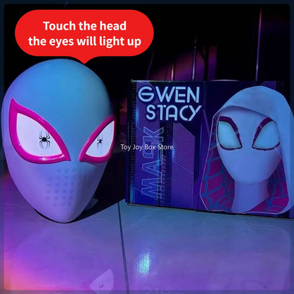New Spider-man:no Way Home Spider Man Mask Luxury Helmet Rechargeable Remote Eyes Movable Mask Cosplay Decoration Gift Toys ALPENZO