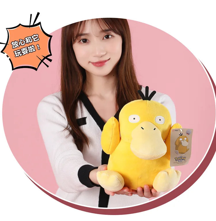 POKEMON Original Plush Toy Gengar Pikachu Charizard Genuine Plush Doll Soft Kawaii Cute Cartoon Piplup Toys for Kids Gift ALPENZO