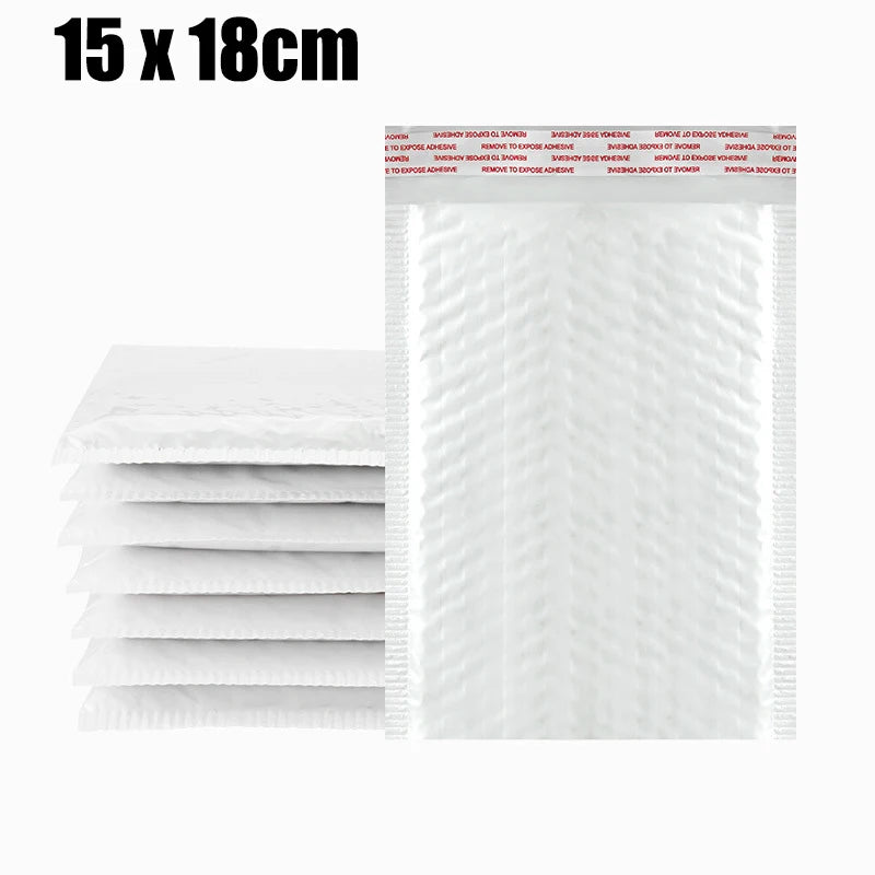 10-50Pcs Bubble Envelopes White Foam Shipping Bags Poly Bubble Mailers Pad Self Seal Packing Bags 11cm 15cm 23cm Wholesale ALPENZO