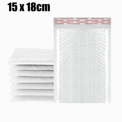 10-50Pcs Bubble Envelopes White Foam Shipping Bags Poly Bubble Mailers Pad Self Seal Packing Bags 11cm 15cm 23cm Wholesale ALPENZO