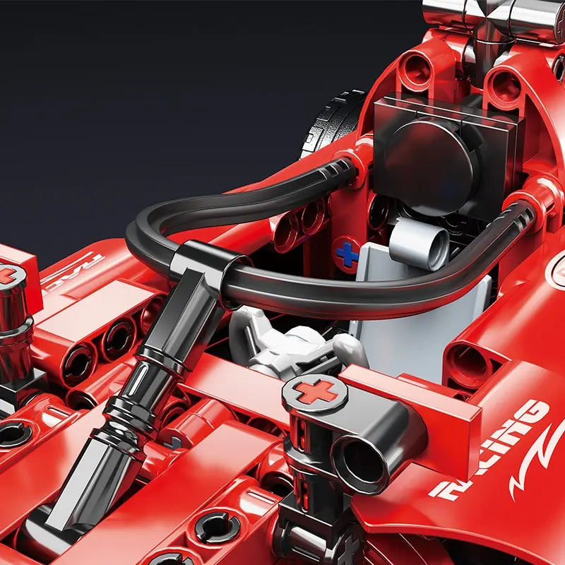ToylinX F1 RC Race Cars Building Sets MOC Remote Control Car Building Blocks Cool Collectible Model Car Kits Building Toys ALPENZO