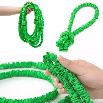 Expandable Magic Hose, High-Pressure Car Wash, 7Water Spraying Functions, Water Gun, Home Garden Watering Hose - ALPENZO