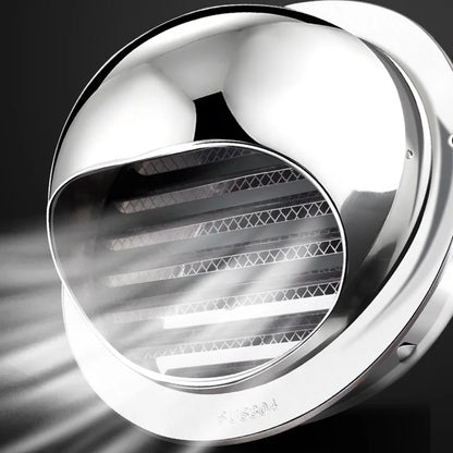 Stainless Steel Wall Ceiling Air Vent Ducting Ventilation Exhaust Grille Cover Waterproof Outlet Heating Cooling Vents Cap - ALPENZO