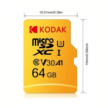 Kodak Micro SD Card Mini SD Class10 32GB 64GB 128GB 256GB High Speed Write Super Compatibility Phone Camera Meomory Card - ALPENZO