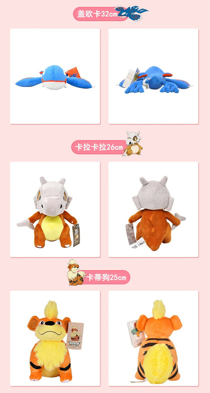 POKEMON Original Plush Toy Gengar Pikachu Charizard Genuine Plush Doll Soft Kawaii Cute Cartoon Piplup Toys for Kids Gift ALPENZO