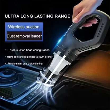 Wireless Vacuum Cleaner Powerful Suction Rechargeable Handheld Vacuum Cleaner Quick Charge for Car Home Pet Hair ﻿ ﻿ ﻿ ﻿ - ALPENZO