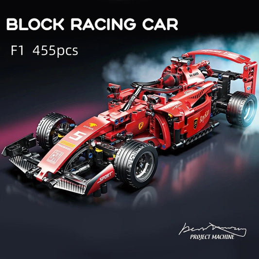 ToylinX F1 RC Race Cars Building Sets MOC Remote Control Car Building Blocks Cool Collectible Model Car Kits Building Toys ALPENZO