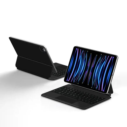 Magic Keyboard for iPad Pro 11 12.9 Air 4 Air 5 for iPad 10th Generation Pro 12.9 6th 5th 4th 3rd Gen Smart Cover Magnetic Case - ALPENZO