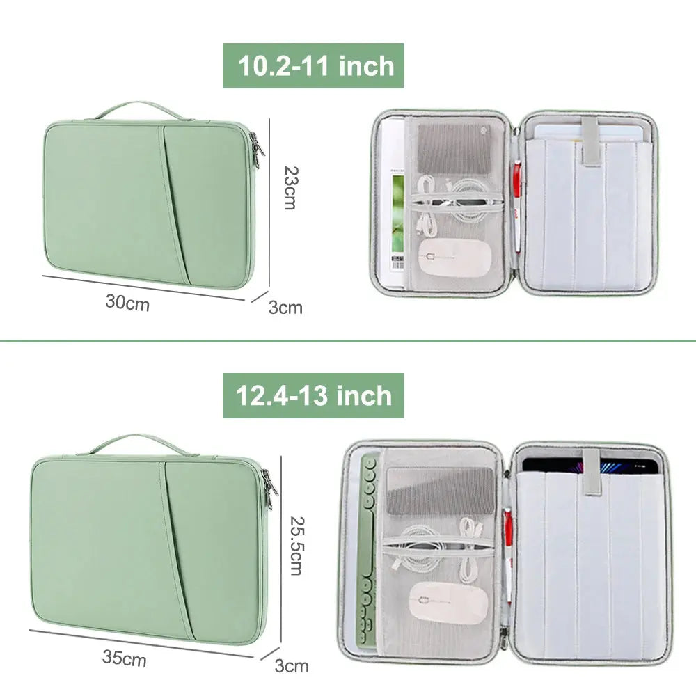Tablet Sleeve Bag For iPad Pro 12 9 11 13 inch Pouch iPad 10th 9th 8th 7th Generation Air 5 4 3 2021 2022 Waterproof Tablet Bag - ALPENZO