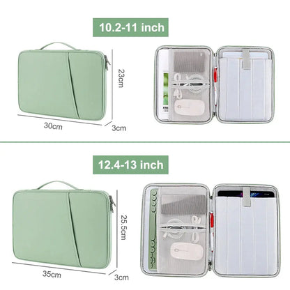 Tablet Sleeve Bag For iPad Pro 12 9 11 13 inch Pouch iPad 10th 9th 8th 7th Generation Air 5 4 3 2021 2022 Waterproof Tablet Bag - ALPENZO
