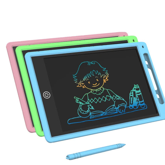 12 inch LCD Writing Tablet for Kids-Reusable Drawing Board, Eye Protection Screen, Lock Button & Instant Erase-Educational Gift ALPENZO