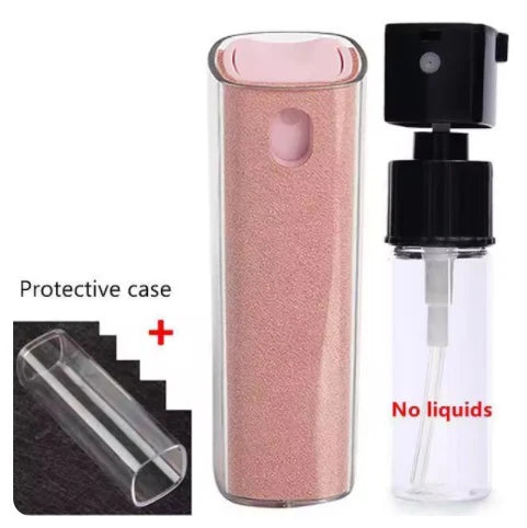 Microfiber Screen Cleaner Spray Bottle Set Mobile Phone Ipad Computer Microfiber Cloth Wipe Iphone Cleaning Glasses Wipes - ALPENZO