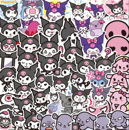 Sanrio 25Cm Anime Sanriod Toys Kawaii Kuromi  Cinnamorol Plush Soft Stuffed Animals Doll Plushie Pillow Children's Toys Gifts ALPENZO