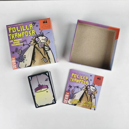 Polilla Tramposa Board Games For Family Party Games Cheating Moth Spanish Card Game For Adults Children Juegos De Mesa Español ALPENZO