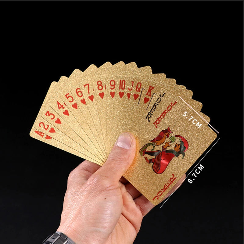 Black Gold Poker game card set waterproof poker set Magic Dmagic packaging board game gift collection ALPENZO