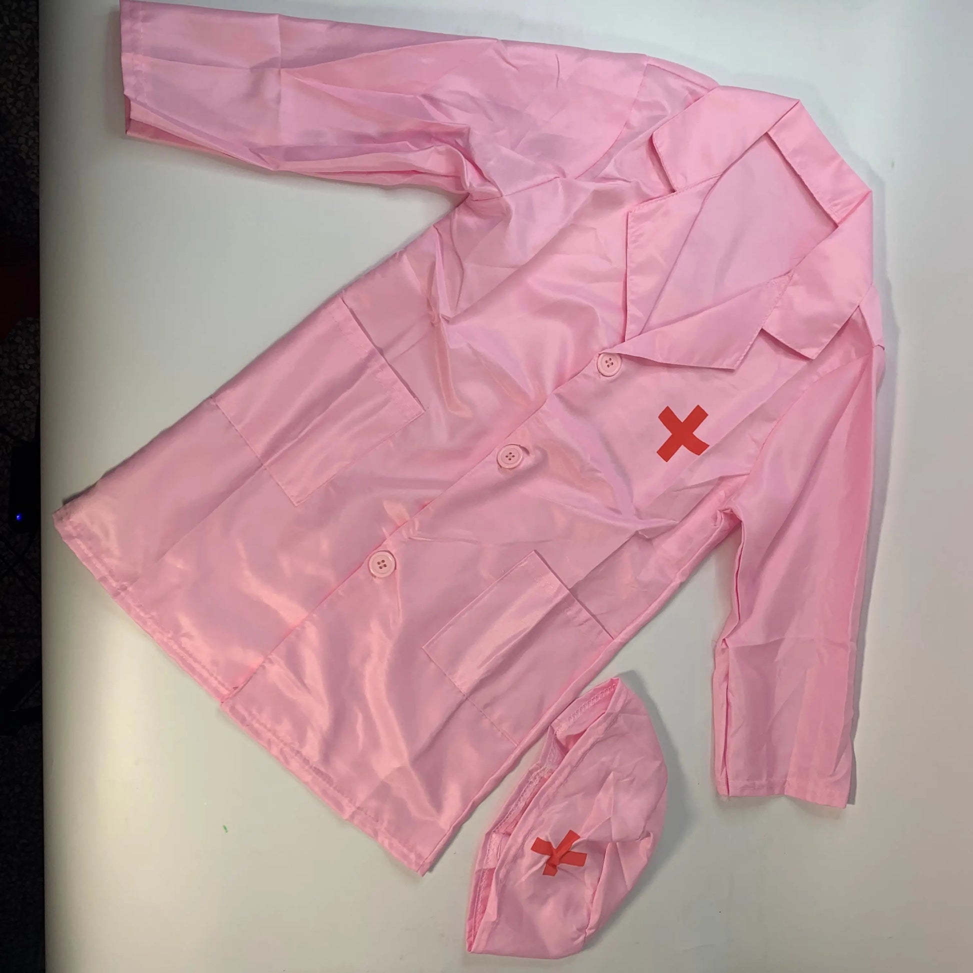 Doctor's clothes, long-sleeved nurse's children's performance clothes, family toys ALPENZO