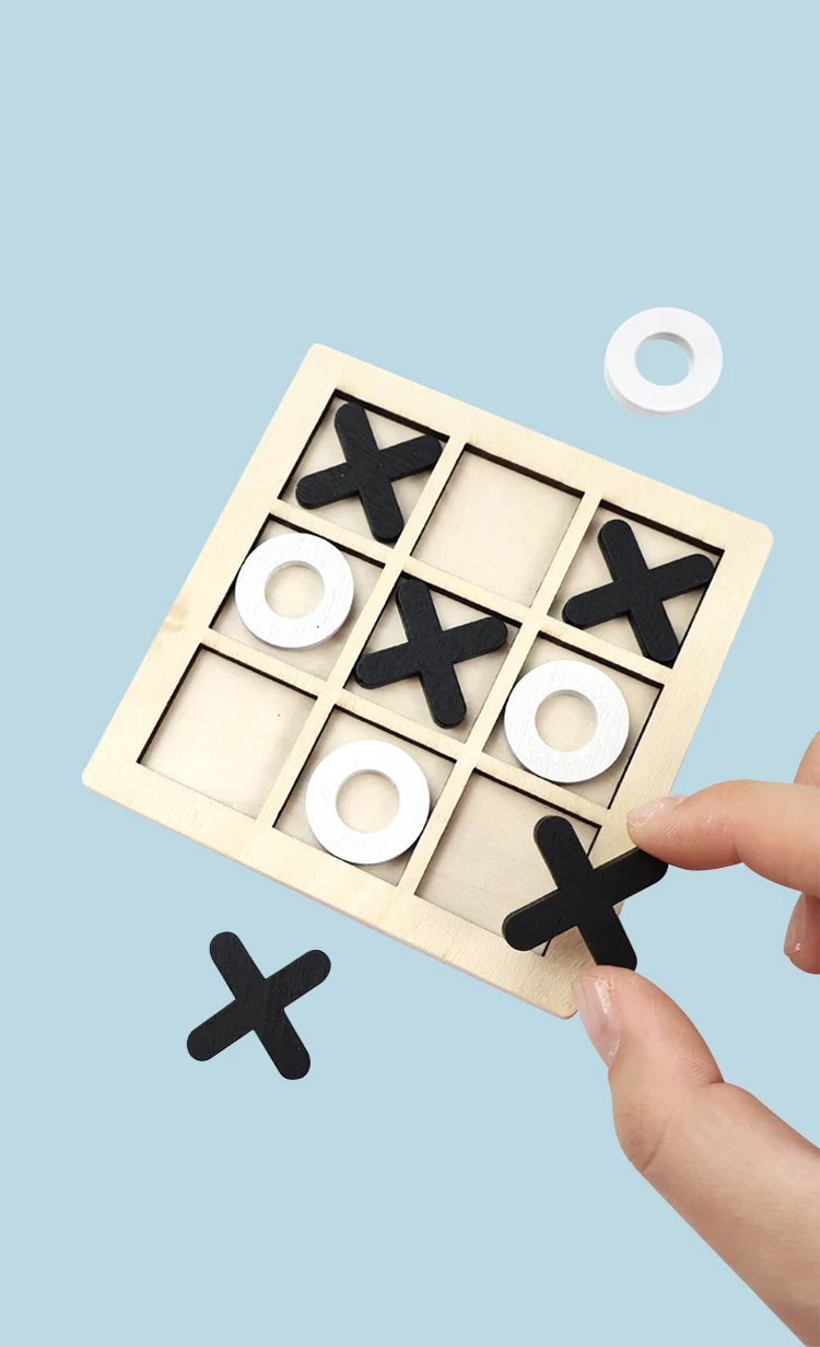 Brain Training Table Game Leisure Board Toys Interactive Chess Games Educational Montessori Wooden Puzzle For Children Gift ALPENZO