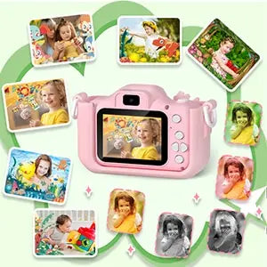 Children Camera 1080P HD Toddler Digital Video Camera 2.0-inch Kids Camera with Silicone Cases Toys for Christmas Birthday Gifts ALPENZO