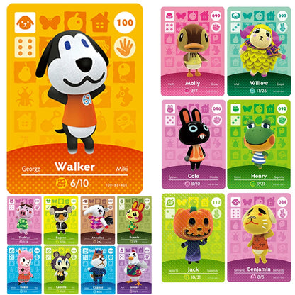 Various Amiibo Card Hot Game Animal Crossing: New Horizons Various cute roles NS Switch 3DS Game Set fun Collect Mini NFC Cards ALPENZO