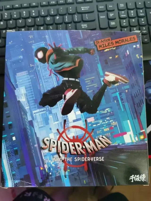 Marvel's Spider-Man Event Model Spider-Man Miles · SV · SHF· Morales Penny · Parker Anime Character Statue Toy ALPENZO