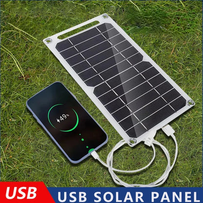 Wholesale Solar Panel 1-14pcs USB Waterproof Outdoor Hiking  Camping Portable Battery Mobile Phone Charging Bank  Charging Panel - ALPENZO