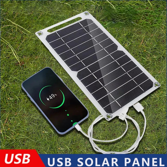 Wholesale Solar Panel 1-14pcs USB Waterproof Outdoor Hiking  Camping Portable Battery Mobile Phone Charging Bank  Charging Panel - ALPENZO