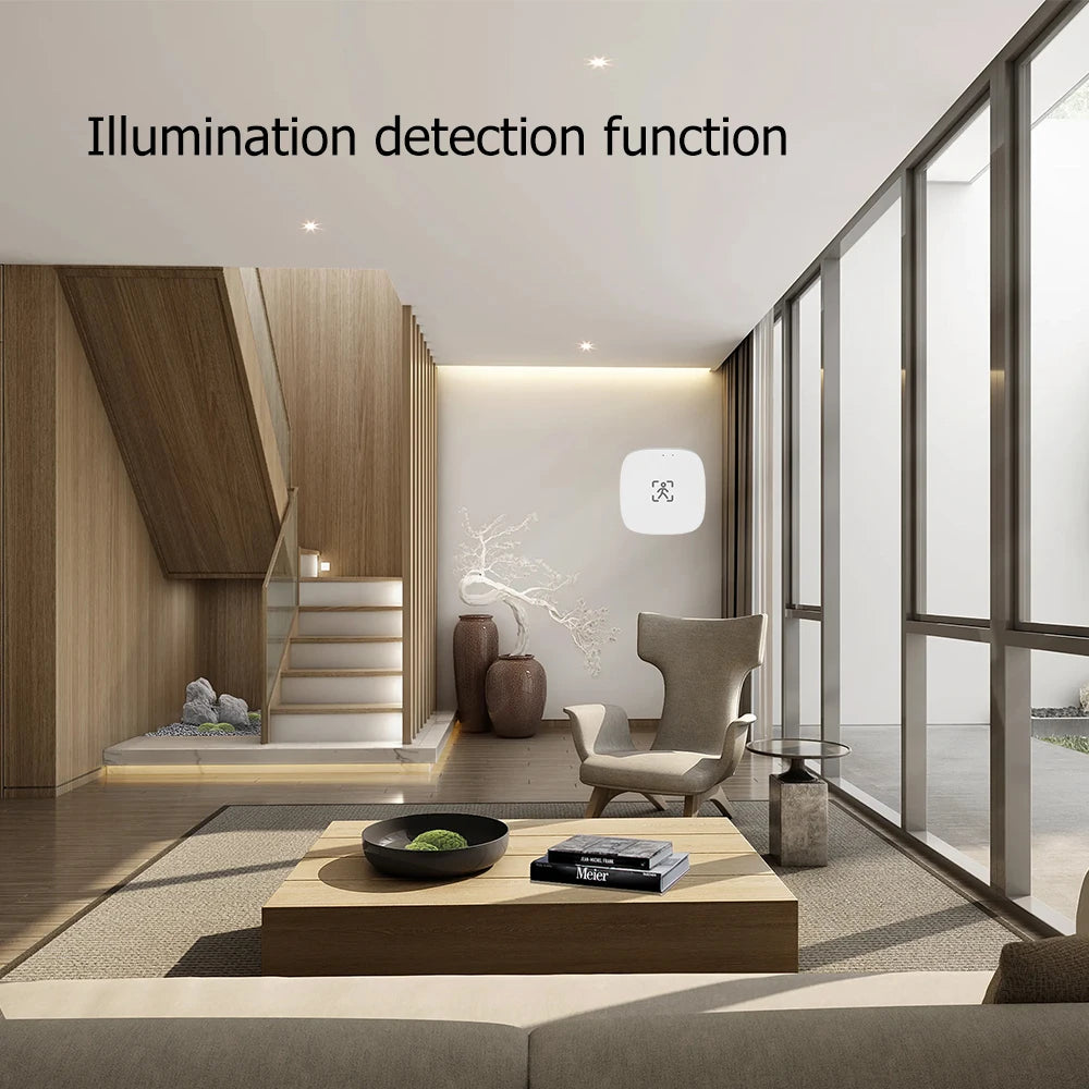 ZigBee Wifi MmWave Human Presence Motion Sensor With Luminance/Distance Detection 5/110/220V Tuya Smart Life Home Automation - ALPENZO