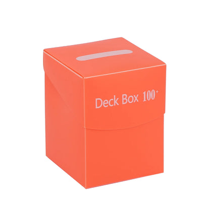 Deck Trading Cards Box for 100+ Game Baseball Card Storage Box Playing Card Carrying Case for Family Party Games Supplies