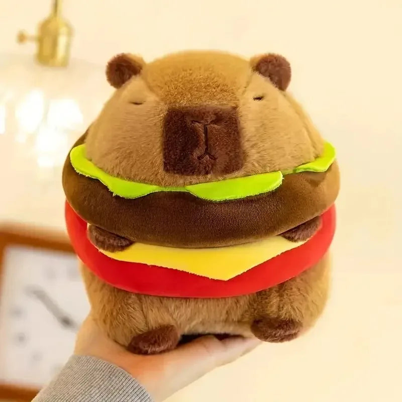 23cm Capybara Plush Simulation Capibara Anime Fluffty Toy Cute Doll Stuffed Animals Soft Doll Plush Christmas Thanksgiving Gift ALPENZO