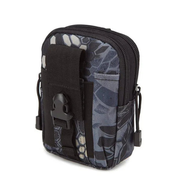 Molle Bag Waist Bag Camouflage Waterproof Nylon Multifunctional Casual Men Waist Bag Men Small Bag Phone Case