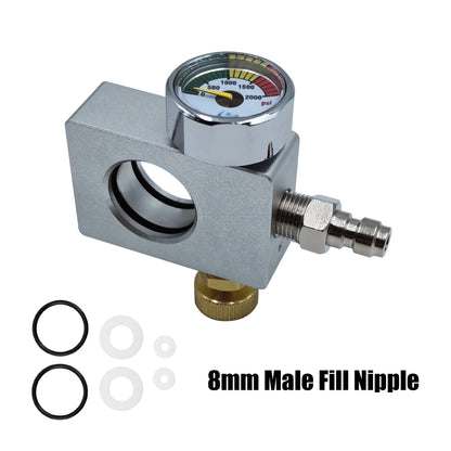 Soda Water CO2 Cylinder Adapter Carbonator Refill Fill Station for CO2 Tank Bottle Filling Replacement