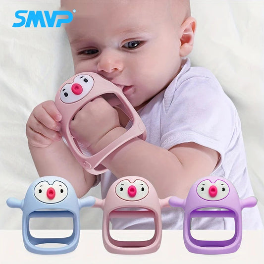Never Drop Silicone Teething Toys for Babies,Infant Hand Teether Pacifiers Breastfeeding Babies, Teethers Toy For New Born ALPENZO