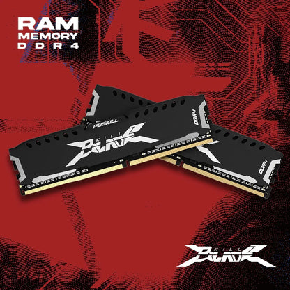 PUSKILL Memória RAM DDR4 16GB 8GB 1.2V 3200MHz 2666MHz Desktop Computer UDIMM Cooling Vest Memory Memoria - ALPENZO