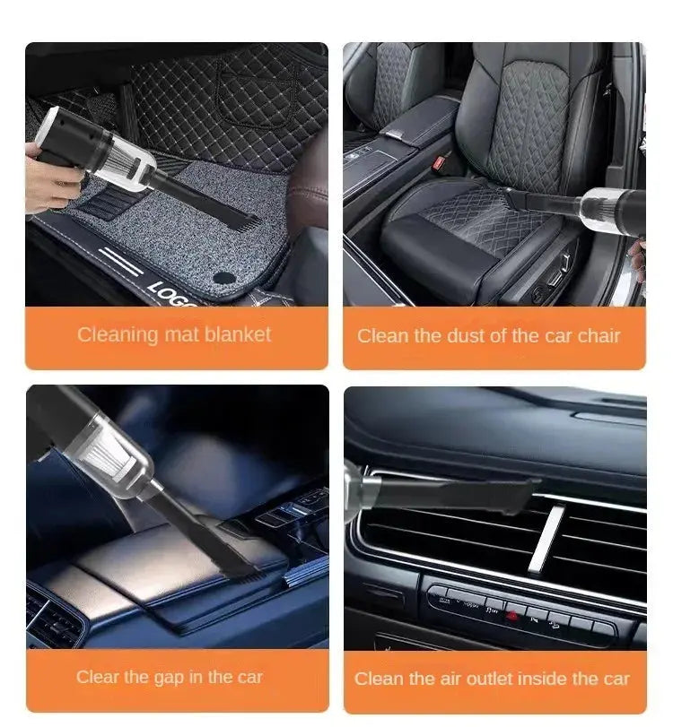 Portable Small Vacuum Cleaner For Multi Purpose Vehicles Small Household Pump Handheld Car Vacuum Cleaner - ALPENZO